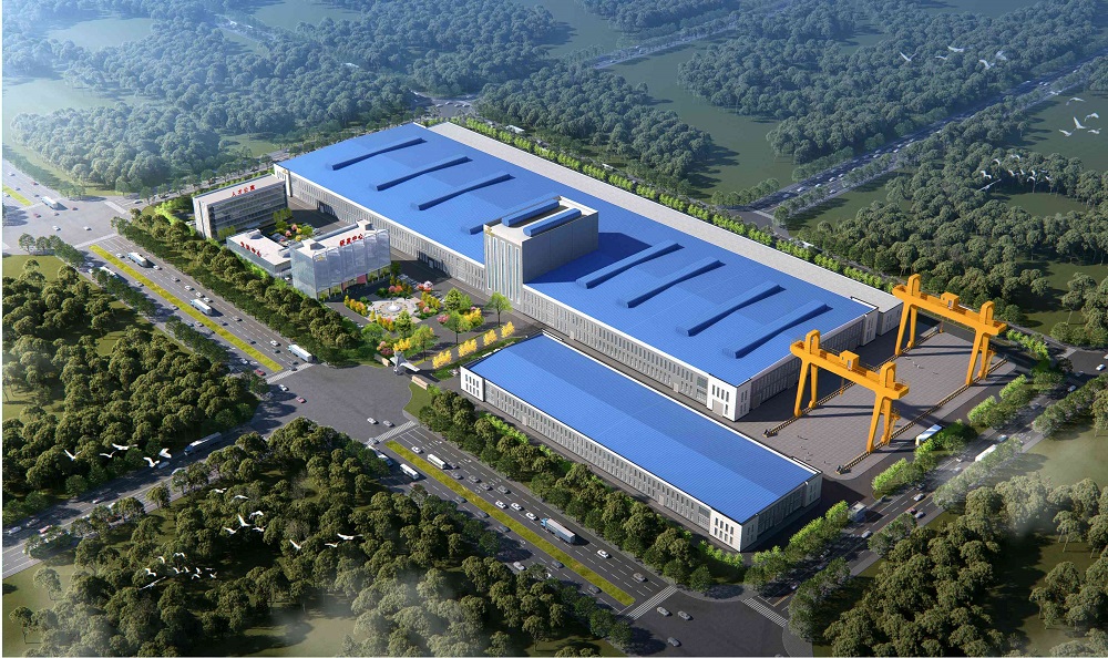 山东乾钢金属科技有限公司鸟瞰图